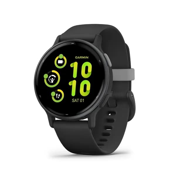 Garmin vívoactive® 5, Health & Fitness GPS Smartwatch, 42mm, Black, primary view