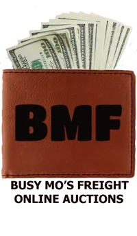Busy Mo's Freight Online Auctions logo